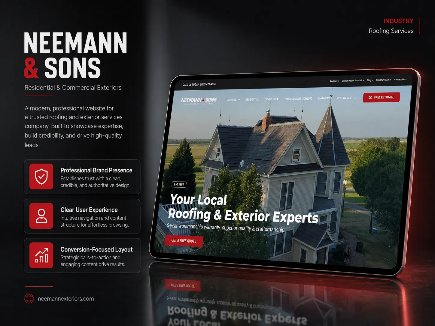 Neemann & Sons, Inc. website