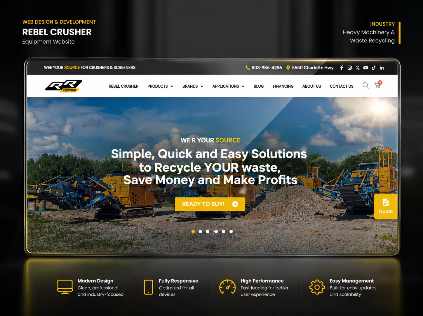 R.R. Equipment Company website